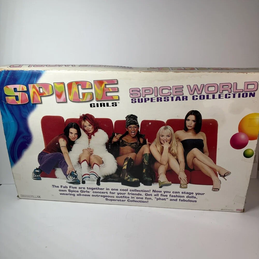 Vintage Spice Girls Spice World Superstar Collection Dolls 5-Pack in Box 1998